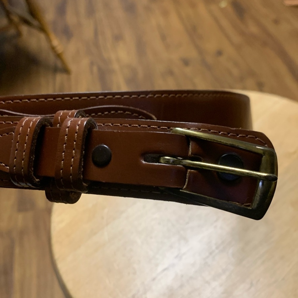 Justin belt Top Grain Cowhide MADE in the USA 38 R7